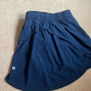 Navy lululemon tennis skirt